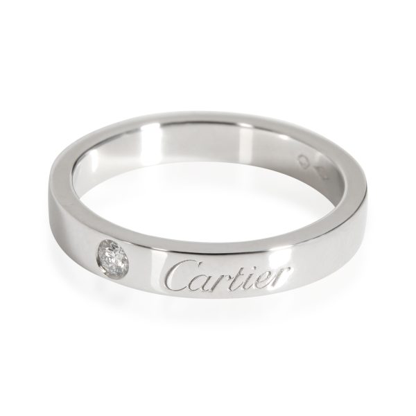 Cartier C De Cartier Diamond Band in Platinum 003 CTW Cartier C De Cartier Diamond Band in Platinum 003 CTW