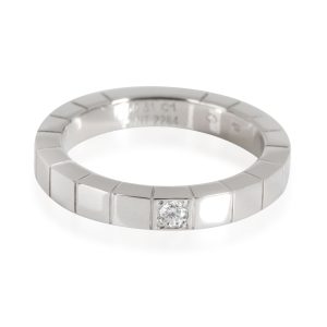 Cartier Lanières Diamond Band in 18k White Gold 006 CTW Cart