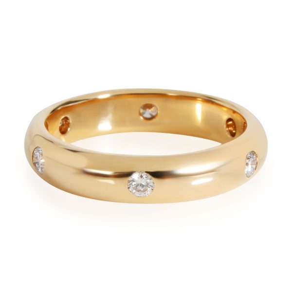 Yellow Gold Band Cartier Stella Diamond Band in 18k Yellow Gold 024 CTW