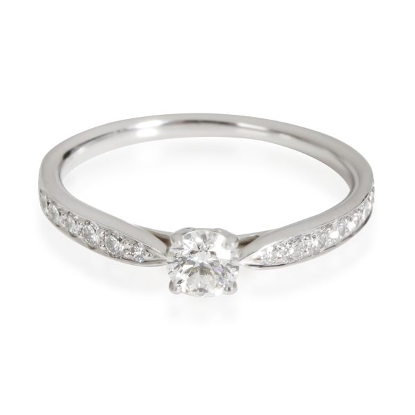 Tiffany Co Harmony Diamond Engagement Ring in Platinum E VS1 041 CT Tiffany Co Harmony Diamond Engagement Ring in Platinum E VS1 041 CT