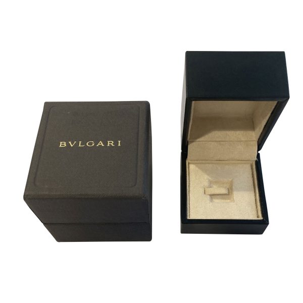 112721 box BVLGARI B Zero1 Four Band Ring in 18k White Gold