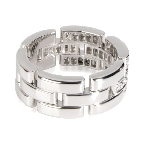 112744 bv 3c419f12 19d7 4f02 bf22 697176478406 Cartier Panthere Diamond Band in 18k White Gold 053 CTW