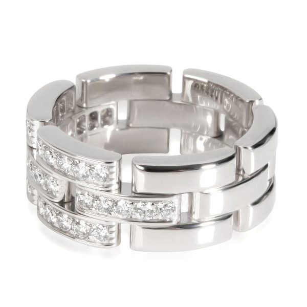 Cartier Cartier Panthere Diamond Band in 18k White Gold 053 CTW