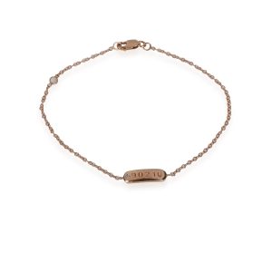 My Story 90210 Diamond Bracelet in 14K Rose Gold Loewe Shoulder Bag Suede Leather Mustard Brown