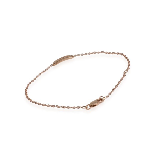 01 ctw My Story 90210 Diamond Bracelet in 14K Rose Gold 01 ctw