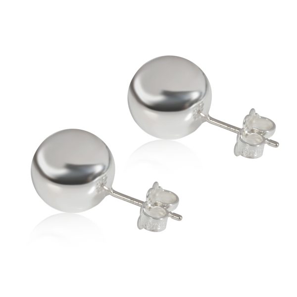 112843 sv Tiffany Co Hardwear Ball Stud Earring in Sterli