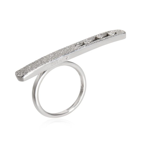 Messika Move Diamond Ring in 18k White Gold 065 CTW Messika Move Diamond Ring in 18k White Gold 065 CTW