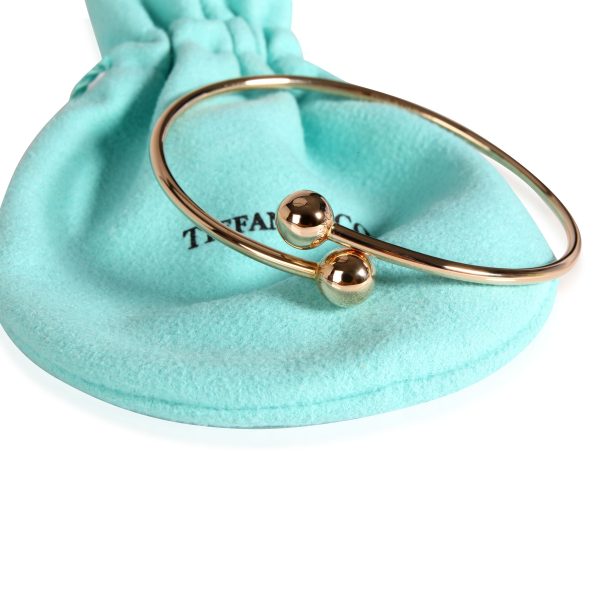 112885 box Tiffany HardWear Ball Bypass Bracelet in 18k Rose Gold