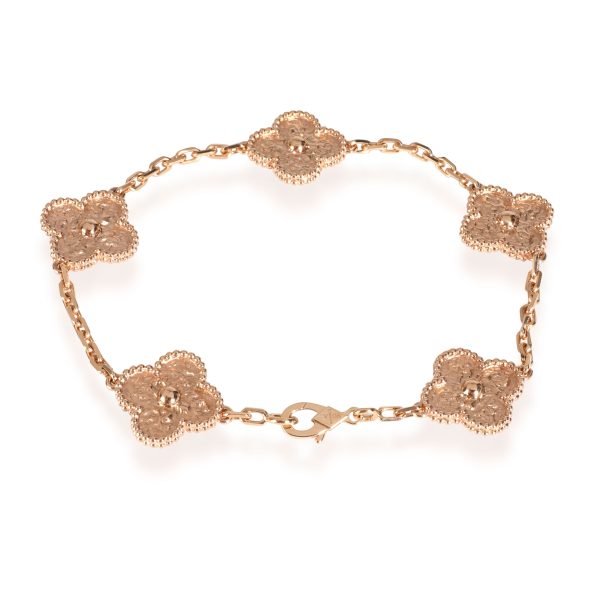 112888 bv Van Cleef Arpels Alhambra Bracelet in 18k Rose Gold