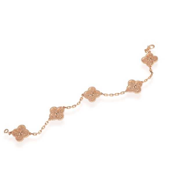 112888 pv Van Cleef Arpels Alhambra Bracelet in 18k Rose Gold