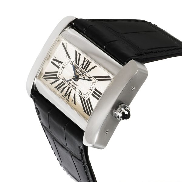 112894 lv Cartier Tank Divan W6300755 Unisex Watch in Stainless Steel