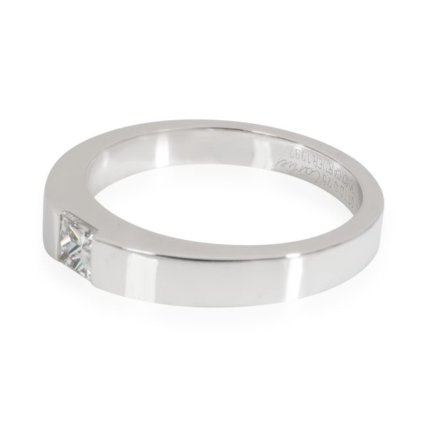 Cartier Cartier Tank Princess Cut Diamond Band in 18K White Gold 025 CTW