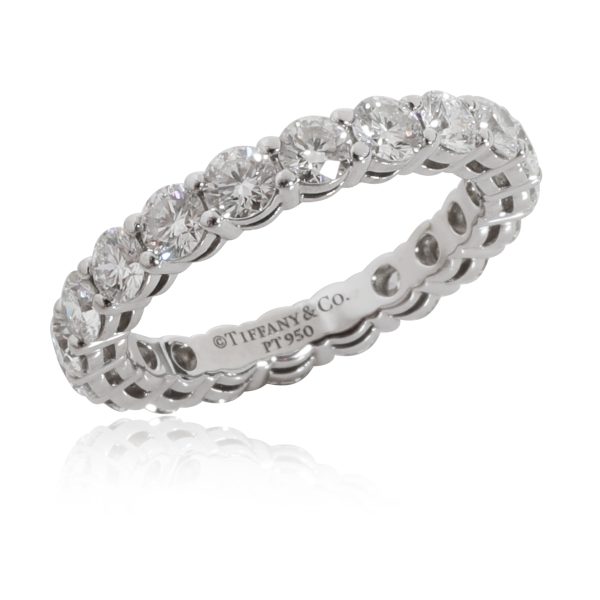 113064 av Tiffany Co Embrace Diamond Eternity Band in Platinum 164 CTW