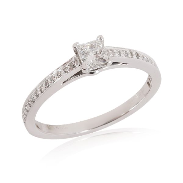 113070 pv Tiffany Co Grace Diamond Engagement Ring in Platinum D VS1 035 CT