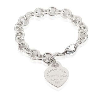 Return To Tiffany Heart Tag Bracelet in Sterling Silver Louis Vuitton Escharpe Petit Muffler Damier Graphite Black