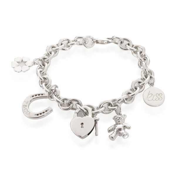 Tiffany Co Charm Bracelet in Sterling Silver Tiffany Co Charm Bracelet in Sterling Silver