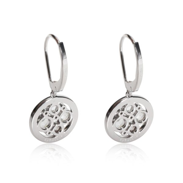 113211 bv Tiffany Co Cobblestone Diamond Drop Earring in Platinum 052 CTW