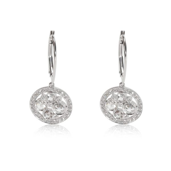 Tiffany Co Cobblestone Diamond Drop Earring in Platinum 052 CTW Tiffany Co Cobblestone Diamond Drop Earring in Platinum 052 CTW