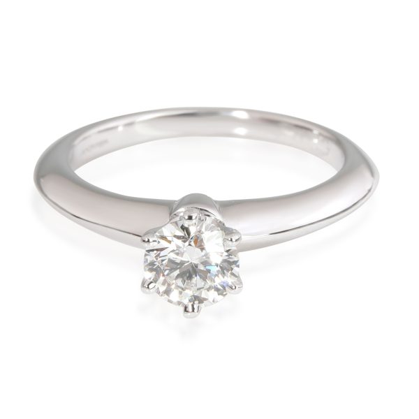 Tiffany Co Tiffany Co Diamond Engagement Ring in Platinum G SI1 052 CTW