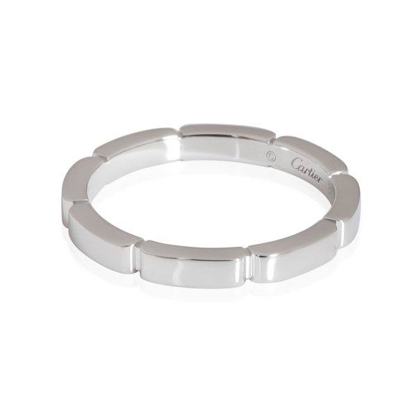 Band White Gold Cartier Maillon Panthere Band in 18k White Gold