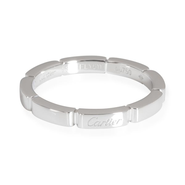 Rings Cartier Maillon Panthere Band in 18k White Gold