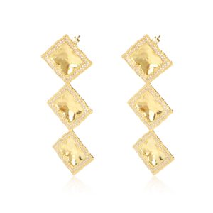 Amrapali Diamond Panashri Triple Drop Earrings in 18K Yellow Gold 204 ctw LOUIS VUITTON Tahitienne PM Tote Shoulder Bag M95680 Monogram