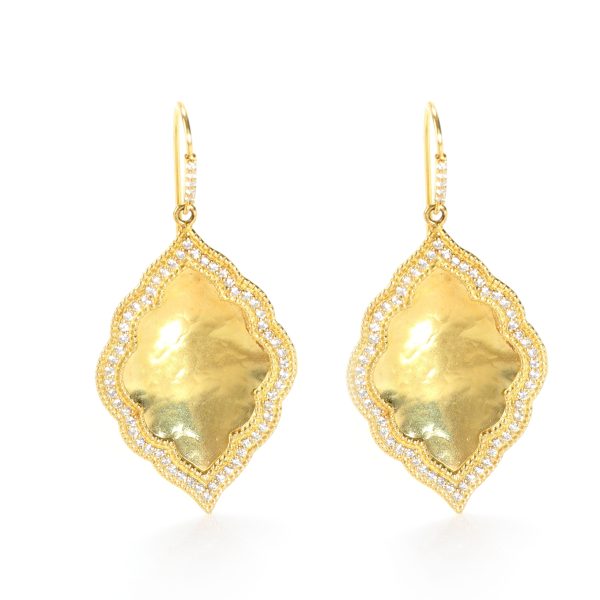 Amrapali Diamond Sohalia Drop Earrings in 18K Yellow Gold 104 ctw Amrapali Diamond Sohalia Drop Earrings in 18K Yellow Gold 104 ctw