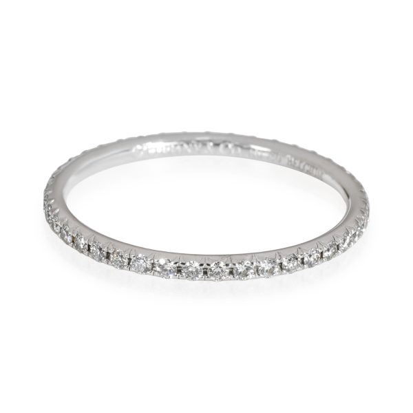 Tiffany Co Metro Diamond Eternity Band in 18k White Gold 034 CTW Tiffany Co Metro Diamond Eternity Band in 18k White Gold 034 CTW