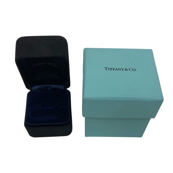 113362 box Tiffany Co Wedding Band in 18K Yellow GoldPlatinum