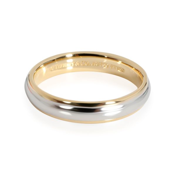 Tiffany Co Wedding Band in 18K Yellow GoldPlatinum Tiffany Co Wedding Band in 18K Yellow GoldPlatinum