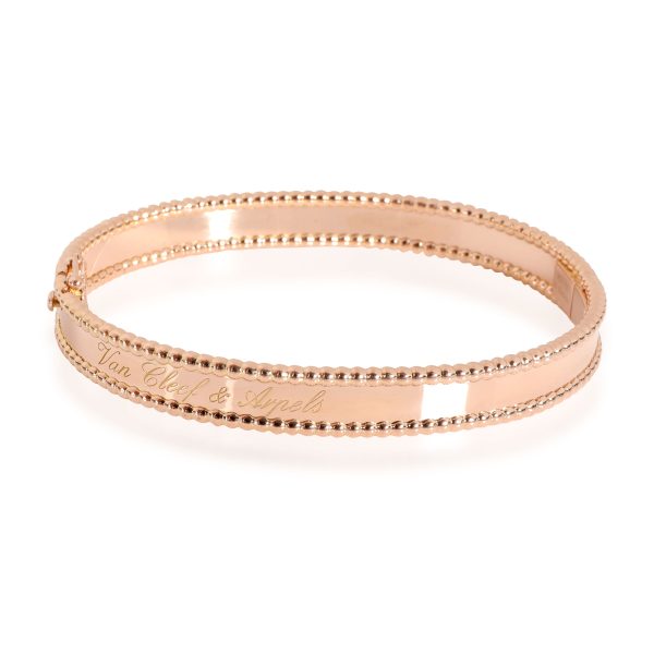 Van Cleef Arpels Perlee Signature Bracelet Van Cleef Arpels Perlee Signature Bracelet Medium Model in 18k Rose Gold