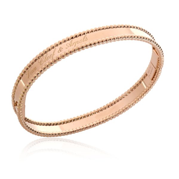 113382 pv 43403e27 8dca 4a5b ac97 d2cf42752fe8 Van Cleef Arpels Perlee Signature Bracelet Medium Model in 18k Rose Gold