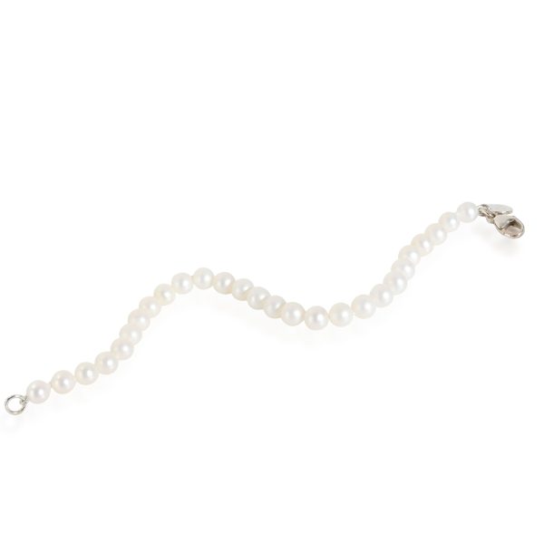 113455 pv Tiffany Co Ziegfeld Pearl Bracelet in Sterling Silver