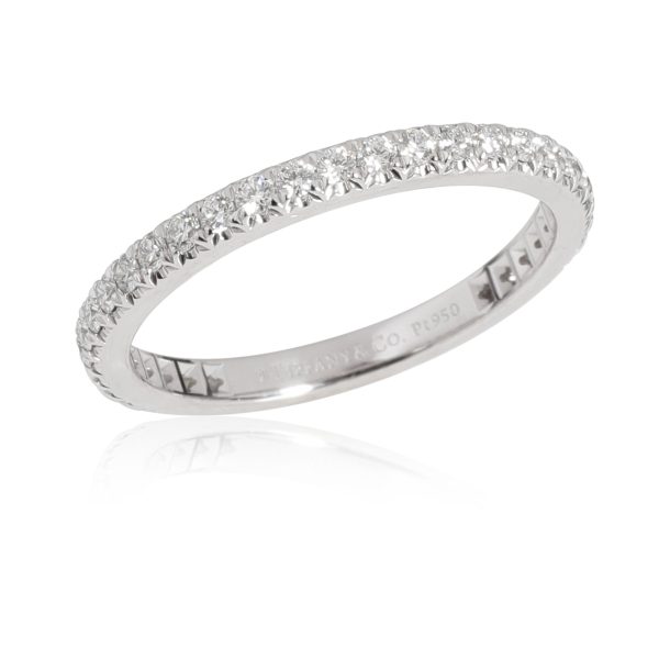 113457 pv Tiffany Co Soleste Diamond Eternity Band in Platinum 034 CTW