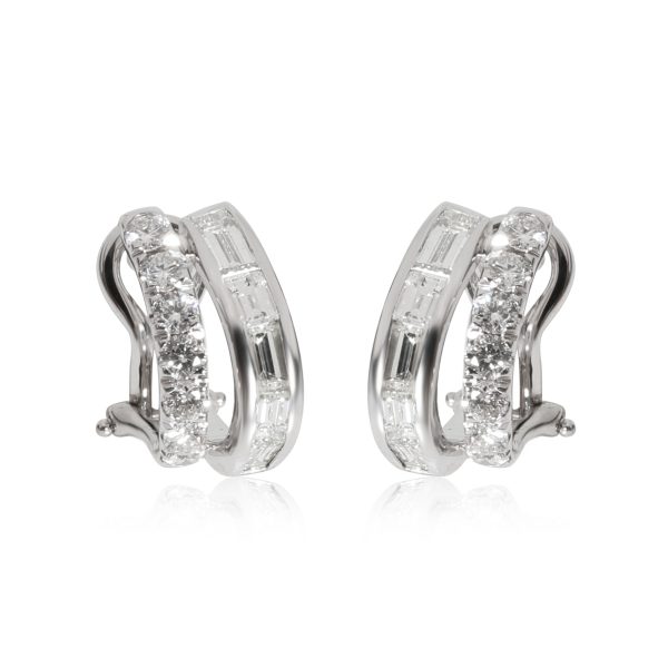 Chantecler Diamond Earrings in 18kt White Gold 100 CTW Chantecler Diamond Earrings in 18kt White Gold 100 CTW