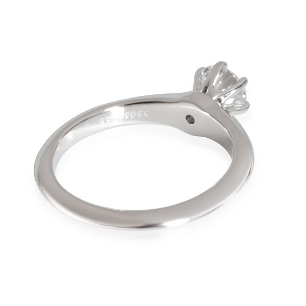 Tiffany Co Diamond Solitaire Engagement Ring in Platinum H VS1 061 CTW Tiffany Co Diamond Solitaire Engagement Ring in Platinum H VS1 061 CTW