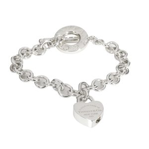 Tiffany Co Toggle Lovelock Charm Bracelet in Sterling Silver Cart