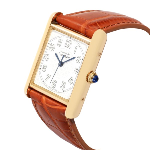 113558 lv Cartier Tank 2413 Womens Watch in Vermeil