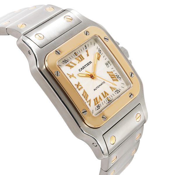 113560 rv Cartier Santos Galbee 2319 Unisex Watch in 18kt Stainless SteelYellow Gold