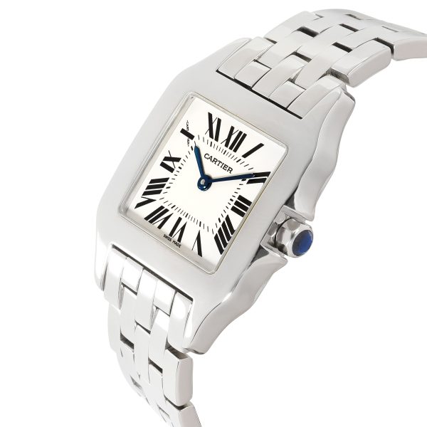 113561 lv Cartier Santos Demoiselle W25065Z5 Unisex Watch in Stainless Steel