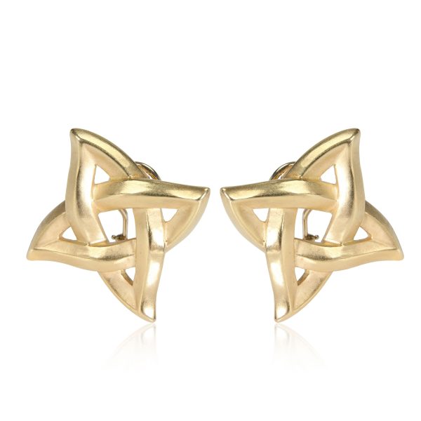 Angela Cummings Celtic Knot Earrings in 18K Yellow Gold Angela Cummings Celtic Knot Earrings in 18K Yellow Gold