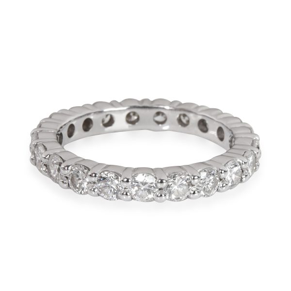 myGemma Round Cut Diamond Eternity Band in 14K White Gold 170 CTW