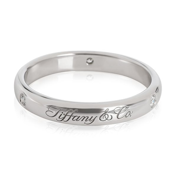 Tiffany Co Notes Diamond Band in Platinum 003 CTW Tiffany Co Notes Diamond Band in Platinum 003 CTW