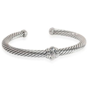 David Yurman Renaissance Diamond Cuff in 925 Sterling Silver 001 CTW Louis Vuitton Fondation Nylon Waist Bag