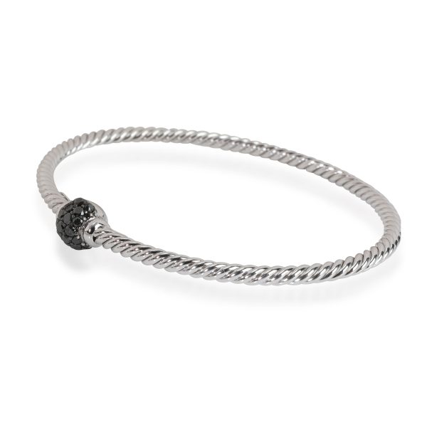 113787 sv 6d7a05f4 f947 43cb b2c9 ff979b7bd373 David Yurman Solari Diamond Bangle in 18kt White Gold 037 CTW