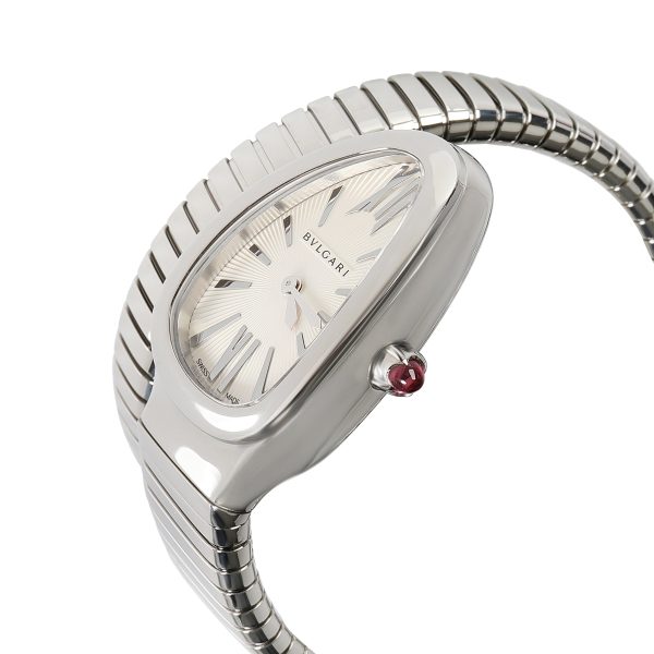 113847 lv Bulgari Serpenti Tubogas SP 35 G Womens Watch in Stainless Steel