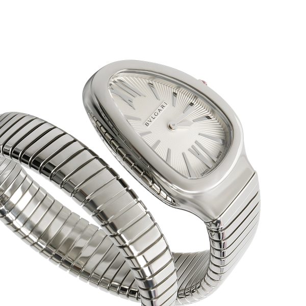 113847 rv Bulgari Serpenti Tubogas SP 35 G Womens Watch in Stainless Steel