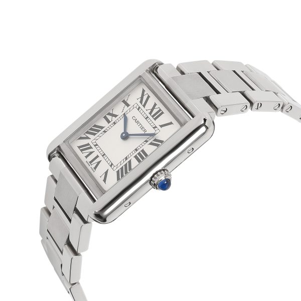 113859 lv Cartier Tank Solo W5200013 Womens Watch in Stainless Steel