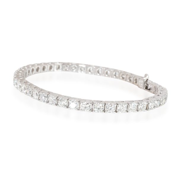 113973 sv Diamond Tennis Bracelet in 14kt White Gold 675 CTW