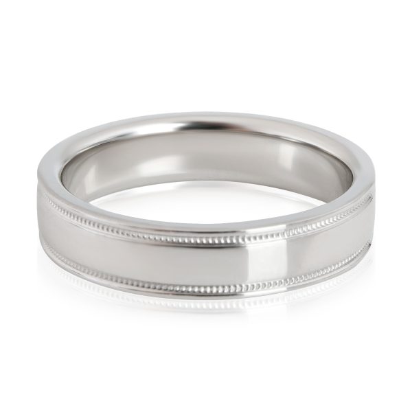 Tiffany Co Tiffany Co Tiffany Together Double Milgrain Band in Platinum